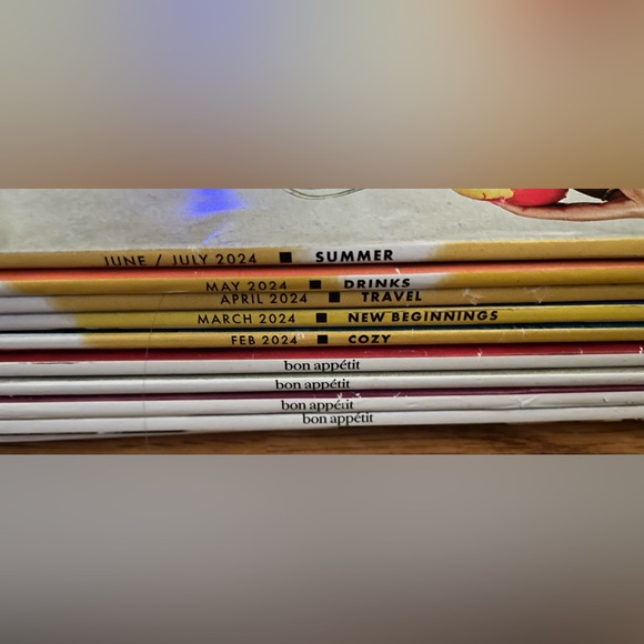 Bon Appetit Magazine Lot August 2023-June/July 2024 10 Issues - Picture 6 of 9